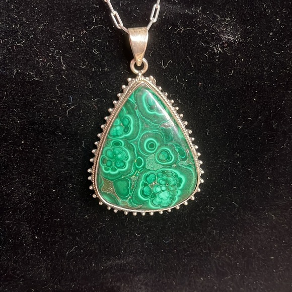 Jewelry - Real Malachite pendant